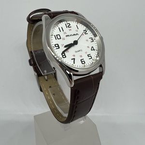 White Milan Watch